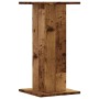 Soportes de plantas 2 uds madera roble envejecido 30x30x60 cm en Soportes para macetas | Comprar online en Foru.es