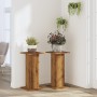 Soportes de plantas 2 uds madera roble artisian 30x30x60 cm en Soportes para macetas | Comprar online en Foru.es
