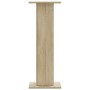 Soportes para plantas 2 uds madera roble Sonoma 30x30x80 cm en Soportes para macetas | Comprar online en Foru.es
