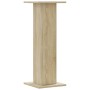 Soportes para plantas 2 uds madera roble Sonoma 30x30x80 cm en Soportes para macetas | Comprar online en Foru.es