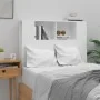 Mueble cabecero blanco 100x18,5x104,5 cm de vidaXL, Cabeceros y pies de cama - Ref: Foro24-811907, Precio: 71,49 €, Descuento: %