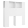 Mueble cabecero blanco 100x18,5x104,5 cm de vidaXL, Cabeceros y pies de cama - Ref: Foro24-811907, Precio: 74,55 €, Descuento: %