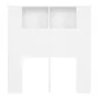 Mueble cabecero blanco 100x18,5x104,5 cm de vidaXL, Cabeceros y pies de cama - Ref: Foro24-811907, Precio: 71,49 €, Descuento: %