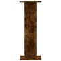 Soportes para plantas 2 uds madera roble ahumado 30x30x80 cm en Soportes para macetas | Comprar online en Foru.es