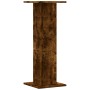 Soportes para plantas 2 uds madera roble ahumado 30x30x80 cm en Soportes para macetas | Comprar online en Foru.es
