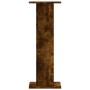 Soportes para plantas 2 uds madera roble ahumado 30x30x80 cm en Soportes para macetas | Comprar online en Foru.es