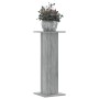 Soportes de plantas 2 uds madera gris Sonoma 30x30x80 cm en Soportes para macetas | Comprar online en Foru.es