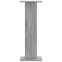 Soportes de plantas 2 uds madera gris Sonoma 30x30x80 cm en Soportes para macetas | Comprar online en Foru.es