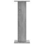 Soportes de plantas 2 uds madera gris Sonoma 30x30x80 cm en Soportes para macetas | Comprar online en Foru.es