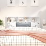 Mueble cabecero blanco brillante 180x19x103,5 cm de vidaXL, Cabeceros y pies de cama - Ref: Foro24-811886, Precio: 67,53 €, D...