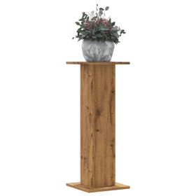 Soportes para plantas 2 uds madera roble artisian 30x30x80 cm en Soportes para macetas | Comprar online en Foru.es