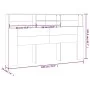 Mueble cabecero blanco brillante 180x19x103,5 cm de vidaXL, Cabeceros y pies de cama - Ref: Foro24-811886, Precio: 67,01 €, D...