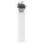 Soportes de plantas 2 uds madera ingeniería blanco 30x30x95 cm en Soportes para macetas | Comprar online en Foru.es