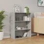 Concrete gray wall-mounted hanging cabinet 69.5x32.5x90 cm by vidaXL, Sideboards - Ref: Foro24-812316, Price: 56,82 €, Discou...