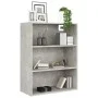 Concrete gray wall-mounted hanging cabinet 69.5x32.5x90 cm by vidaXL, Sideboards - Ref: Foro24-812316, Price: 56,82 €, Discou...