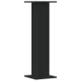 Soportes de plantas 2 uds madera ingeniería negro 30x30x95 cm en Soportes para macetas | Comprar online en Foru.es