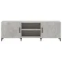 Mueble de TV madera de ingeniería gris hormigón 150x30x50 cm de vidaXL, Muebles TV - Ref: Foro24-812631, Precio: 81,15 €, Des...