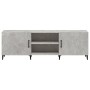 Mueble de TV madera de ingeniería gris hormigón 150x30x50 cm de vidaXL, Muebles TV - Ref: Foro24-812631, Precio: 82,22 €, Des...