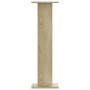 Soportes para plantas 2 uds madera roble Sonoma 30x30x95 cm en Soportes para macetas | Comprar online en Foru.es