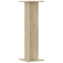 Soportes para plantas 2 uds madera roble Sonoma 30x30x95 cm en Soportes para macetas | Comprar online en Foru.es