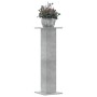 Soportes para plantas 2 uds madera gris hormigón 30x30x95 cm en Soportes para macetas | Comprar online en Foru.es
