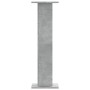 Soportes para plantas 2 uds madera gris hormigón 30x30x95 cm en Soportes para macetas | Comprar online en Foru.es