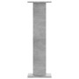 Soportes para plantas 2 uds madera gris hormigón 30x30x95 cm en Soportes para macetas | Comprar online en Foru.es