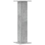 Soportes para plantas 2 uds madera gris hormigón 30x30x95 cm en Soportes para macetas | Comprar online en Foru.es