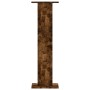 Soportes para plantas 2 uds madera roble ahumado 30x30x95 cm en Soportes para macetas | Comprar online en Foru.es