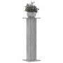 Soportes para plantas 2 uds madera gris Sonoma 30x30x95 cm en Soportes para macetas | Comprar online en Foru.es