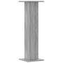Soportes para plantas 2 uds madera gris Sonoma 30x30x95 cm en Soportes para macetas | Comprar online en Foru.es