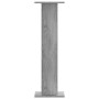 Soportes para plantas 2 uds madera gris Sonoma 30x30x95 cm en Soportes para macetas | Comprar online en Foru.es