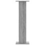 Soportes para plantas 2 uds madera gris Sonoma 30x30x95 cm en Soportes para macetas | Comprar online en Foru.es