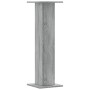 Soportes para plantas 2 uds madera gris Sonoma 30x30x95 cm en Soportes para macetas | Comprar online en Foru.es
