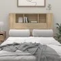 Mueble cabecero color roble Sonoma 120x18,5x102,5 cm de vidaXL, Cabeceros y pies de cama - Ref: Foro24-811919, Precio: 54,95 ...