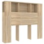Mueble cabecero color roble Sonoma 120x18,5x102,5 cm de vidaXL, Cabeceros y pies de cama - Ref: Foro24-811919, Precio: 55,73 ...