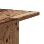 Soportes para plantas 2 uds madera roble envejecido 30x30x95 cm en Soportes para macetas | Comprar online en Foru.es