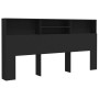 Mueble cabecero negro 200x19x103,5 cm de vidaXL, Cabeceros y pies de cama - Ref: Foro24-811890, Precio: 77,10 €, Descuento: %