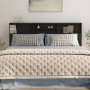 Mueble cabecero negro 200x19x103,5 cm de vidaXL, Cabeceros y pies de cama - Ref: Foro24-811890, Precio: 77,10 €, Descuento: %