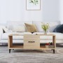 Mesa de centro madera contrachapada roble sonoma 102x50x40 cm de vidaXL, Mesas de centro - Ref: Foro24-812702, Precio: 65,18 ...
