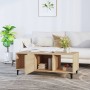Mesa de centro madera contrachapada roble sonoma 102x50x40 cm de vidaXL, Mesas de centro - Ref: Foro24-812702, Precio: 65,18 ...
