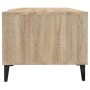 Mesa de centro madera contrachapada roble sonoma 102x50x40 cm de vidaXL, Mesas de centro - Ref: Foro24-812702, Precio: 65,18 ...