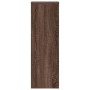 Soportes para plantas 2 uds madera marrón roble 33x33x100 cm en Soportes para macetas | Comprar online en Foru.es