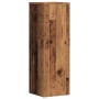 Soportes de plantas 2 uds madera roble envejecido 33x33x100 cm en Soportes para macetas | Comprar online en Foru.es