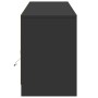 Mueble de TV con LED madera de ingeniería negro 180x34x50 cm en Muebles TV | Comprar online en Foru.es