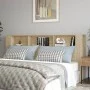 Mueble cabecero color roble Sonoma 220x18,5x104,5 cm de vidaXL, Cabeceros y pies de cama - Ref: Foro24-811964, Precio: 89,61 ...