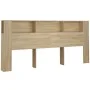Kopfteilmöbel aus Sonoma-Eiche, 220 x 18,5 x 104,5 cm von vidaXL, Kopf- und Fußteile - Ref: Foro24-811964, Preis: 89,61 €, Ra...