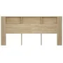 Kopfteilmöbel aus Sonoma-Eiche, 220 x 18,5 x 104,5 cm von vidaXL, Kopf- und Fußteile - Ref: Foro24-811964, Preis: 89,61 €, Ra...