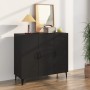 Aparador de madera de ingeniería negro 90x34x80 cm de vidaXL, Aparadores - Ref: Foro24-812502, Precio: 94,25 €, Descuento: %