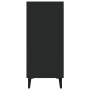 Aparador de madera de ingeniería negro 90x34x80 cm de vidaXL, Aparadores - Ref: Foro24-812502, Precio: 94,25 €, Descuento: %